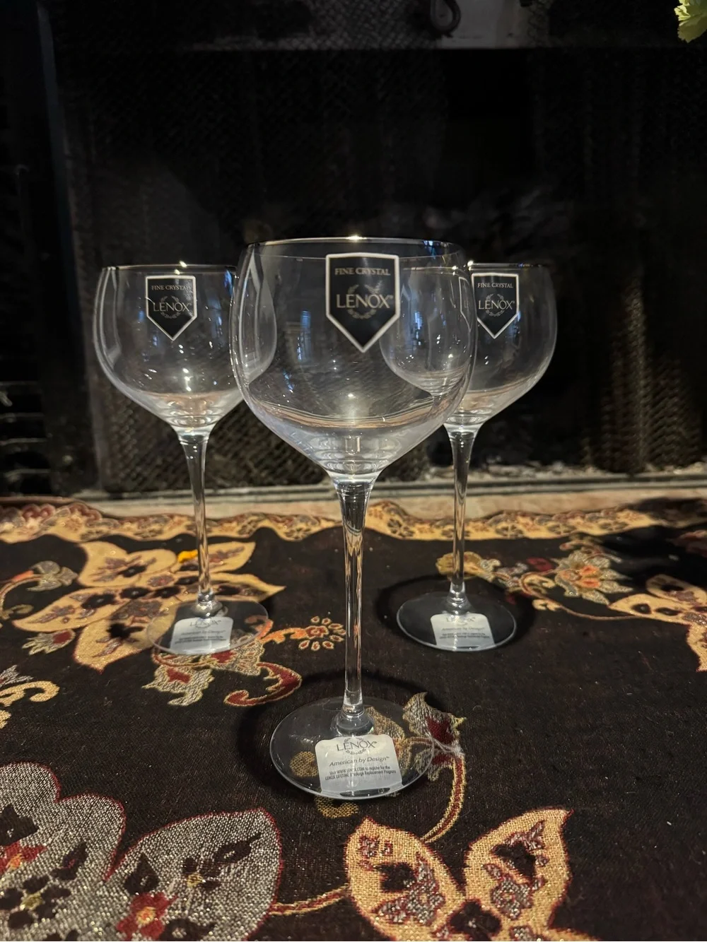 Lenox Clear Crystal Wine Glasses - Clear